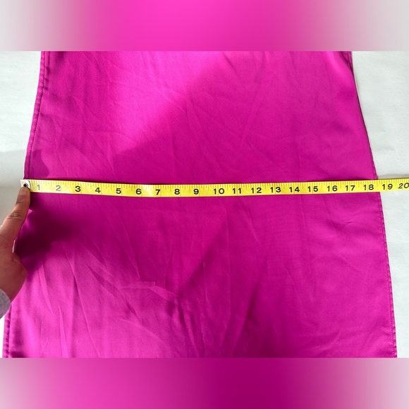 TORY BURCH Magenta Fuchsia Spaghetti Strap Cami Slip Dress Size 0 - Picture 11 of 12